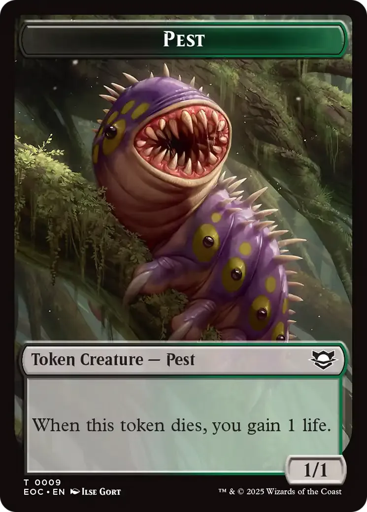 Pest — Edge of Eternities Commander — Magic: The Gathering
