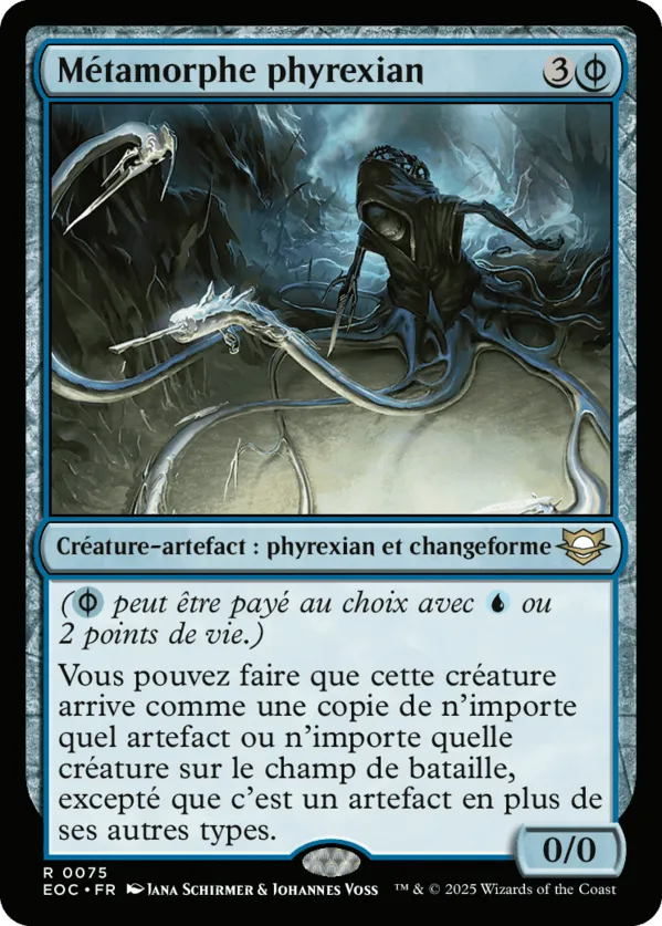 Métamorphe phyrexian — Edge of Eternities Commander — Magic: The Gathering