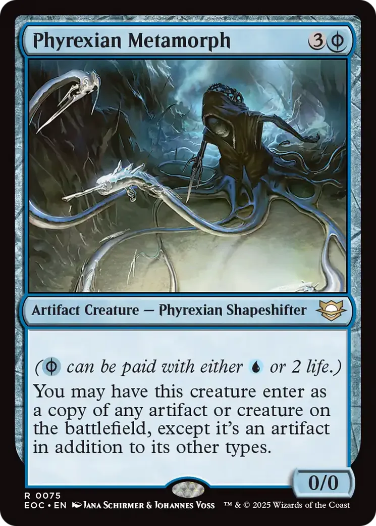 Phyrexian Metamorph — Edge of Eternities Commander — Magic: The Gathering