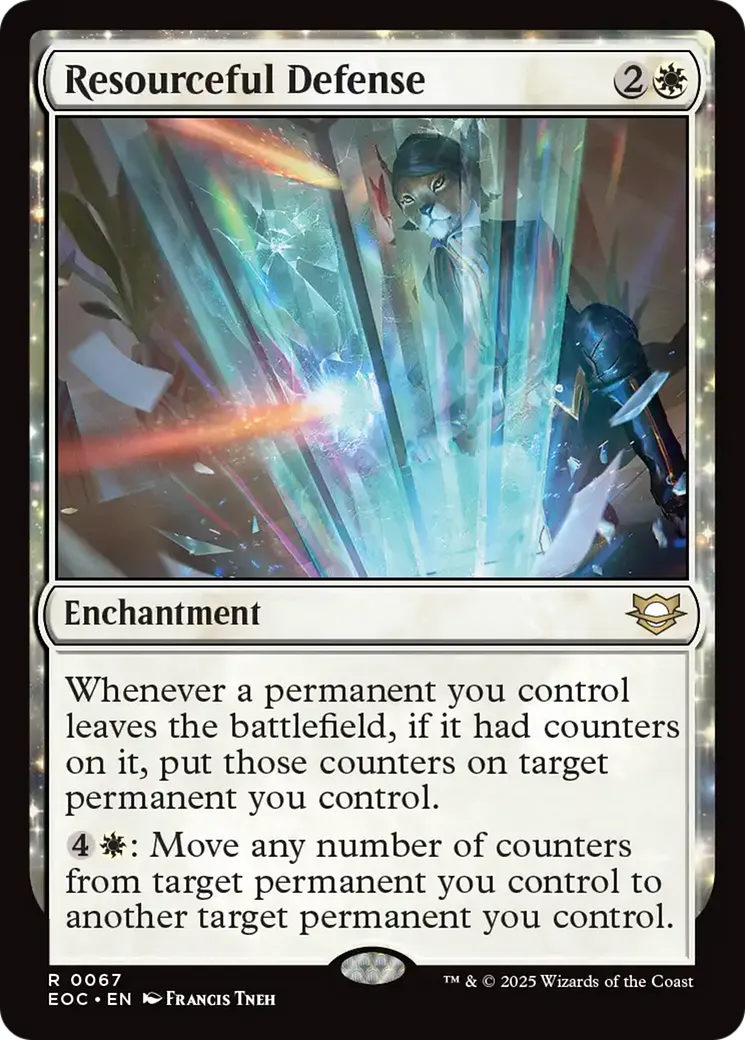 Resourceful Defense — Edge of Eternities Commander — Magic: The Gathering