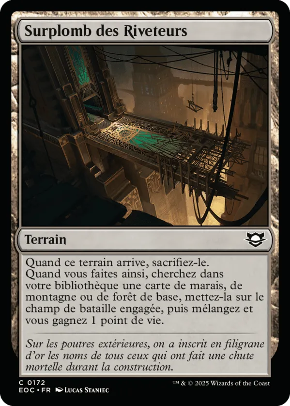Surplomb des Riveteurs — Edge of Eternities Commander — Magic: The Gathering