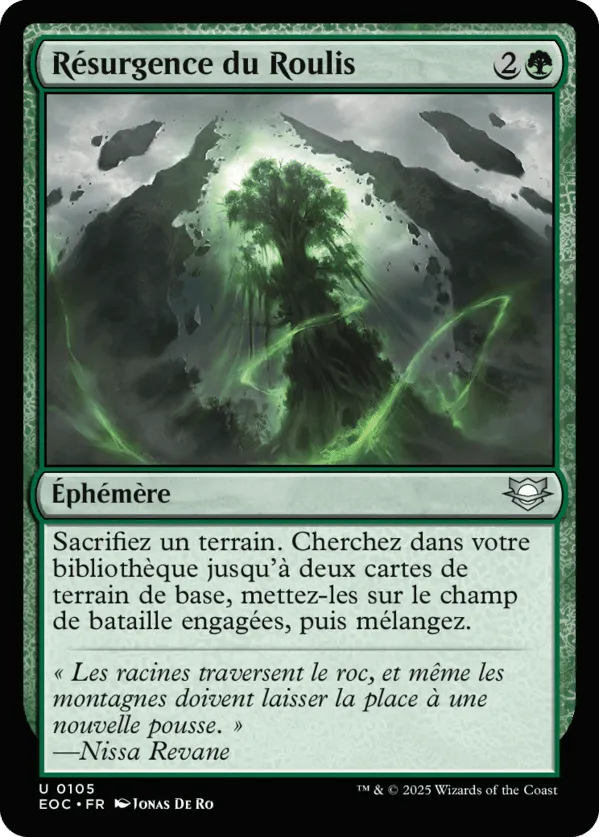 Résurgence du Roulis — Edge of Eternities Commander — Magic: The Gathering