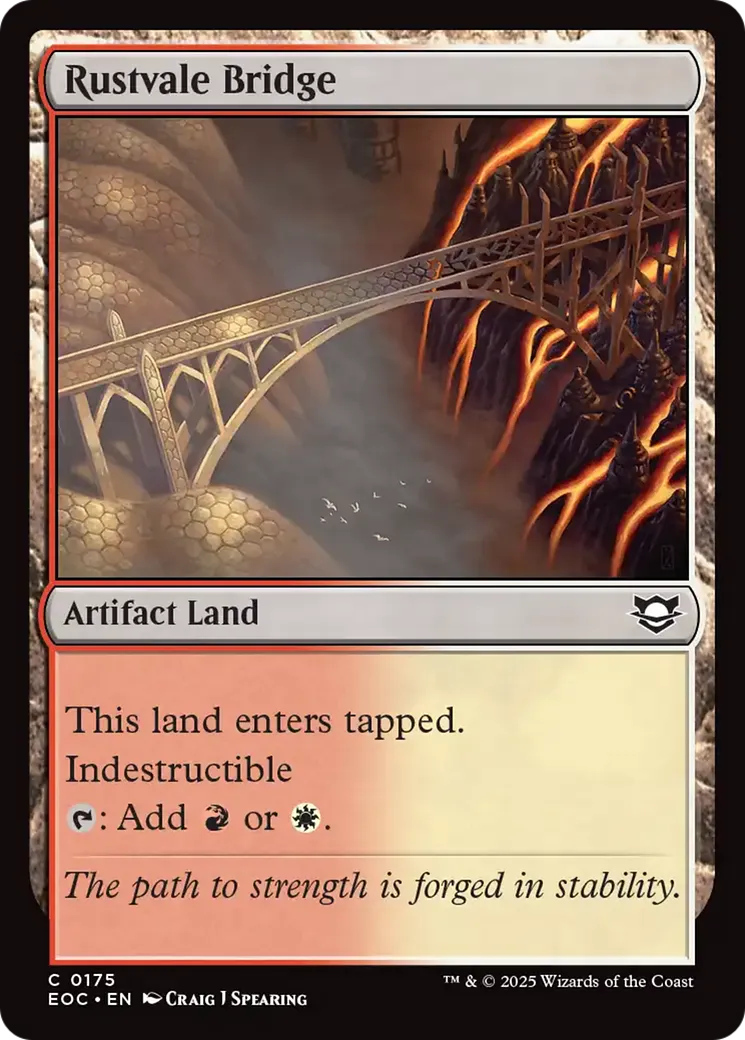 Pont de Valrouille — Edge of Eternities Commander — Magic: The Gathering