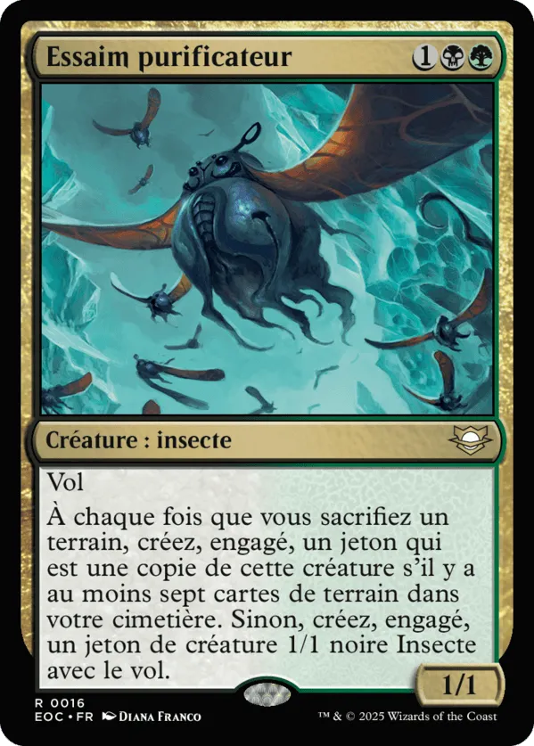 Essaim purificateur — Edge of Eternities Commander — Magic: The Gathering
