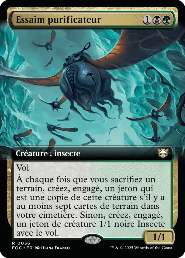 Essaim purificateur — Edge of Eternities Commander — Magic: The Gathering