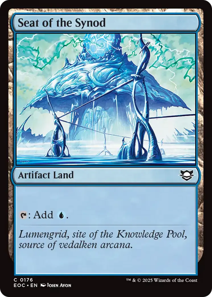 Siège du Synode — Edge of Eternities Commander — Magic: The Gathering