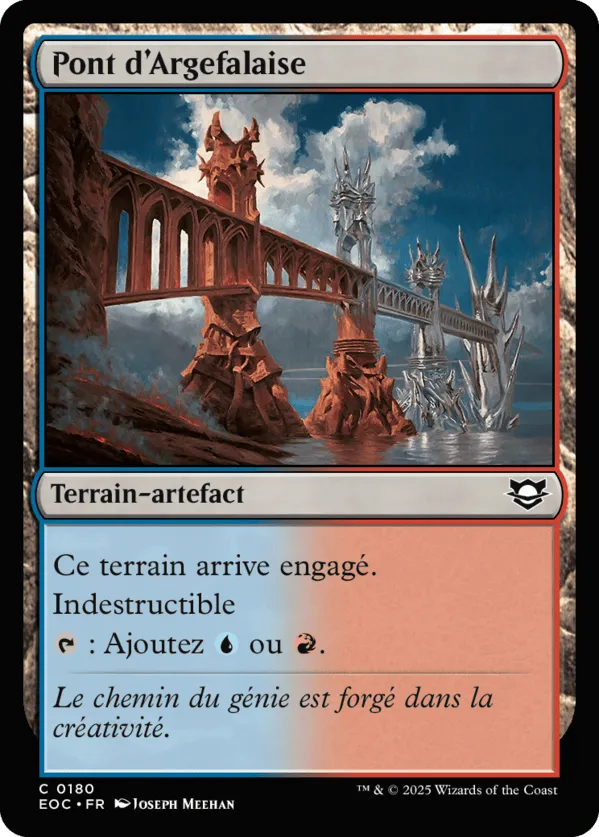 Pont d'Argefalaise from Edge of Eternities Commander - Magic: The Gathering