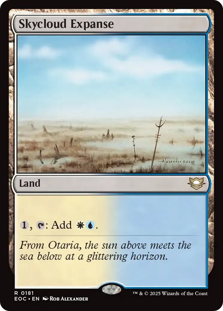 Immensité de Cielcouvert — Edge of Eternities Commander — Magic: The Gathering