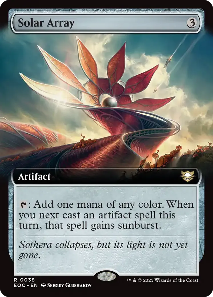 Matrice solaire — Edge of Eternities Commander — Magic: The Gathering