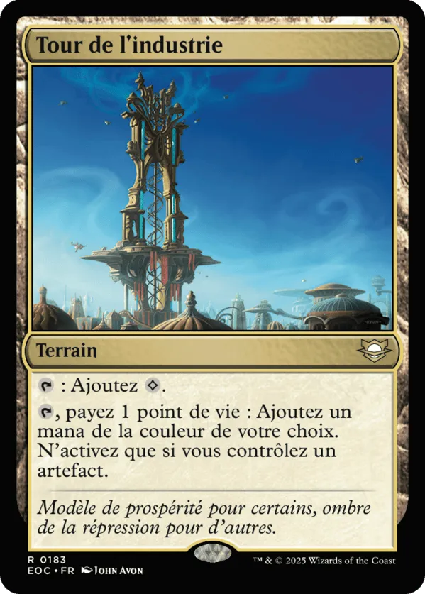 Tour de l'industrie — Edge of Eternities Commander — Magic: The Gathering