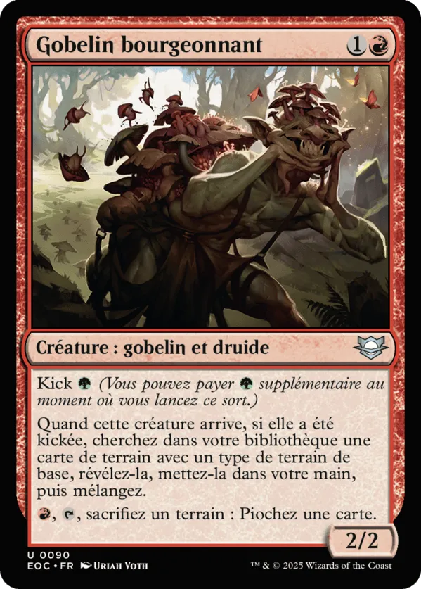 Gobelin bourgeonnant — Edge of Eternities Commander — Magic: The Gathering