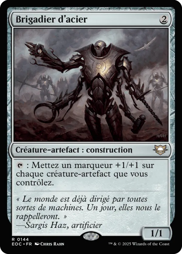 Brigadier d'acier — Edge of Eternities Commander — Magic: The Gathering