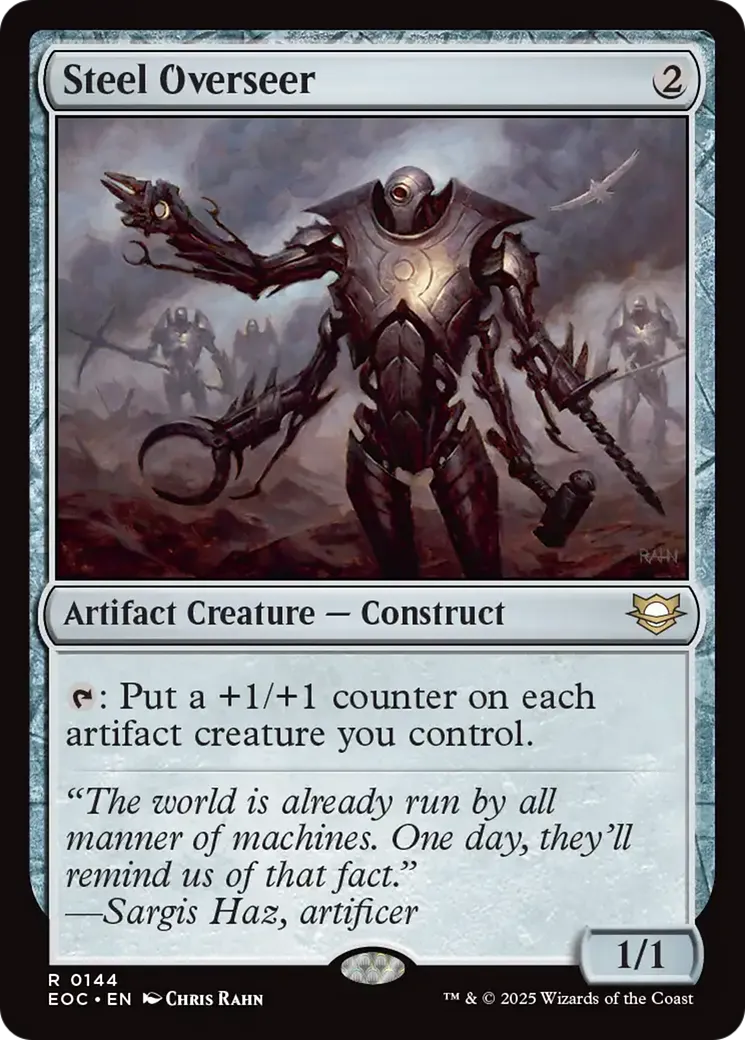 Steel Overseer — Edge of Eternities Commander — Magic: The Gathering