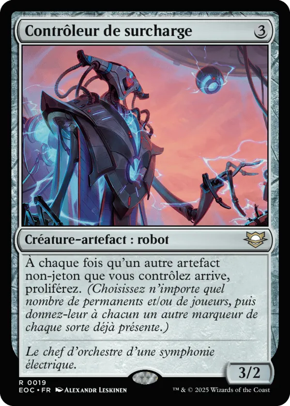 Contrôleur de surcharge — Edge of Eternities Commander — Magic: The Gathering