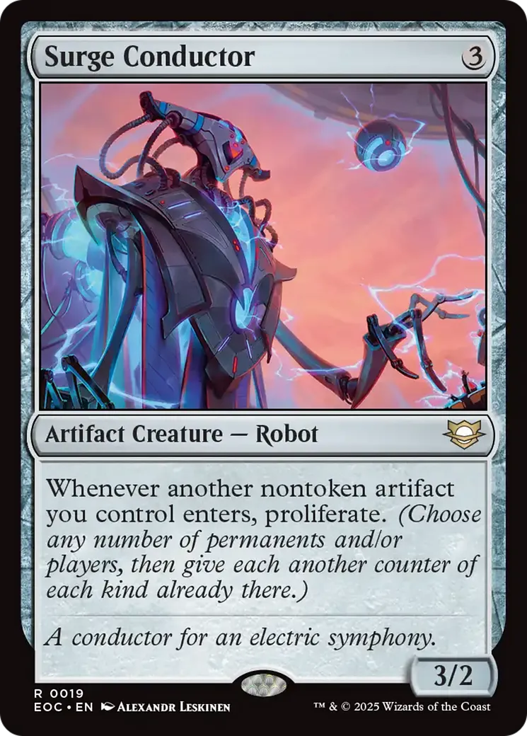 Surge Conductor — Edge of Eternities Commander — Magic: The Gathering