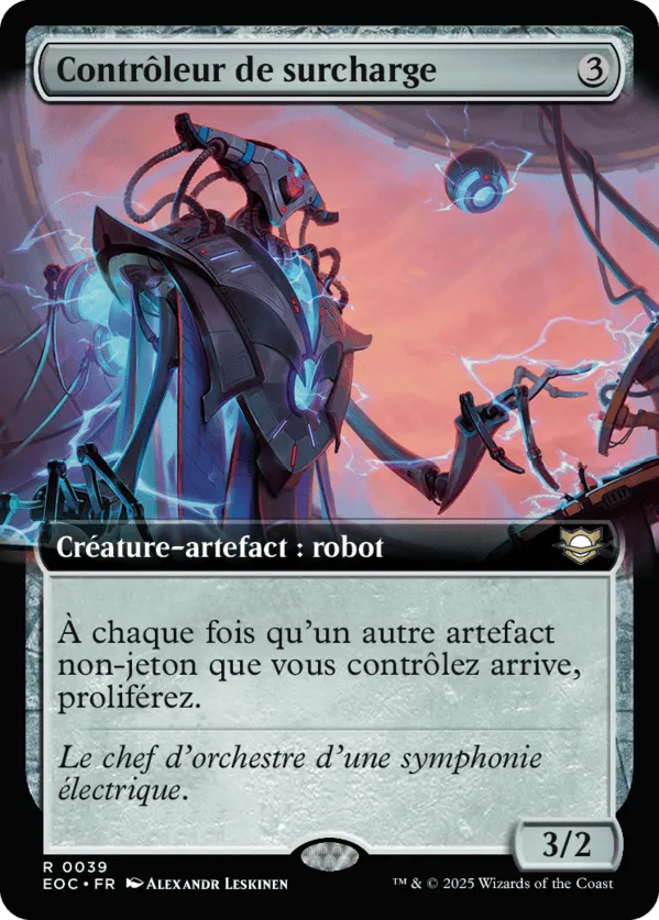 Contrôleur de surcharge — Edge of Eternities Commander — Magic: The Gathering