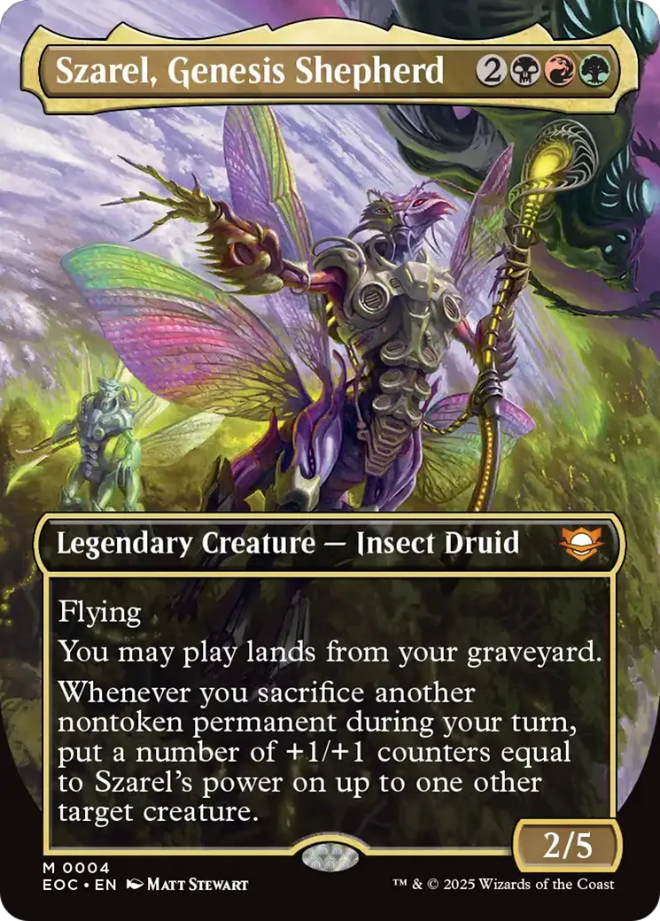 Szarel, Genesis Shepherd — Edge of Eternities Commander — Magic: The Gathering