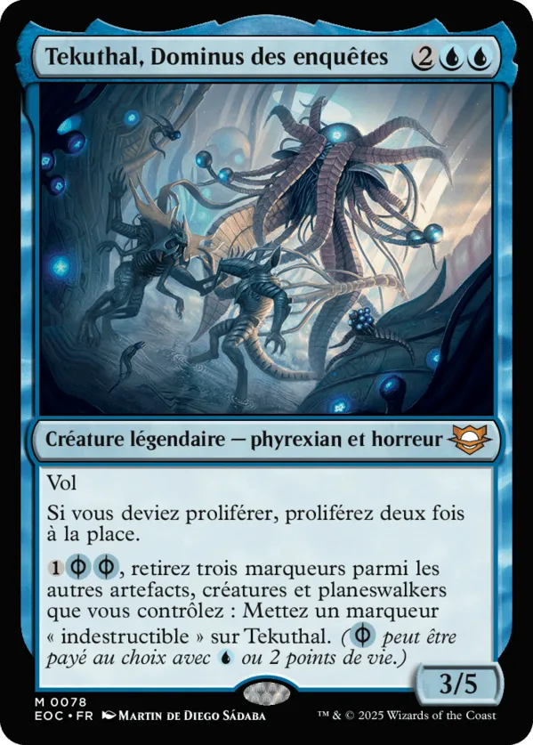 Tekuthal, Dominus des enquêtes — Edge of Eternities Commander — Magic: The Gathering