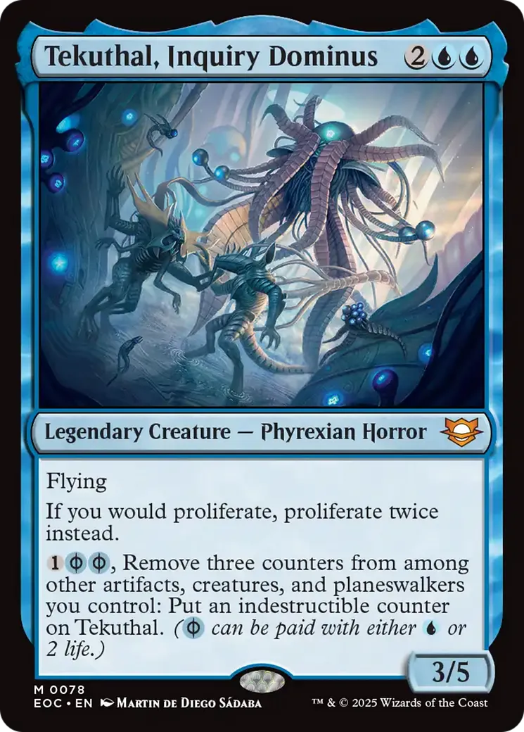 Tekuthal, Inquiry Dominus — Edge of Eternities Commander — Magic: The Gathering
