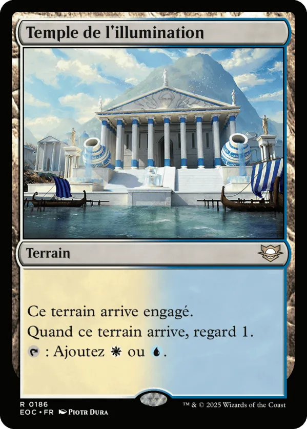 Temple de l'illumination — Edge of Eternities Commander — Magic: The Gathering
