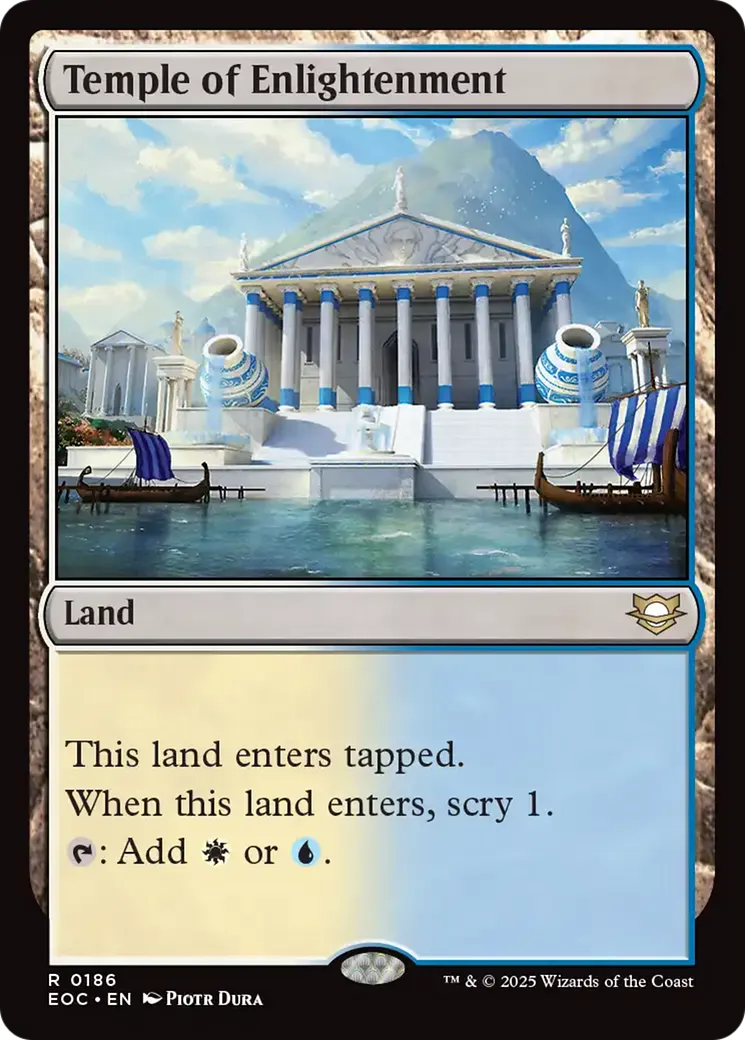 Temple de l'illumination — Edge of Eternities Commander — Magic: The Gathering