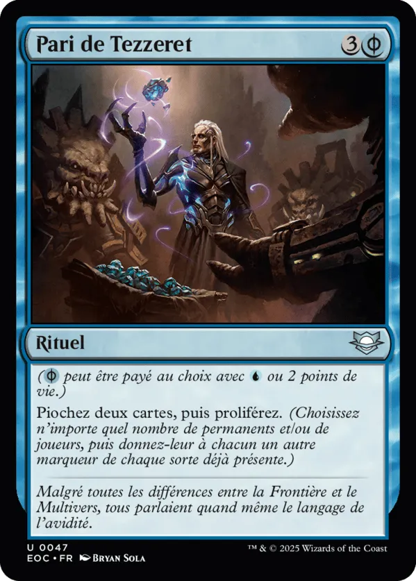 Pari de Tezzeret — Edge of Eternities Commander — Magic: The Gathering