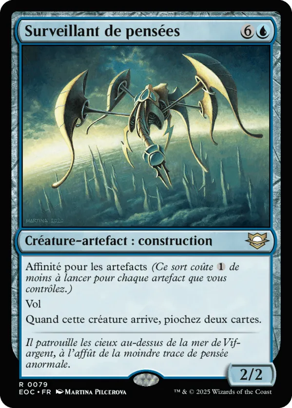 Surveillant de pensées — Edge of Eternities Commander — Magic: The Gathering