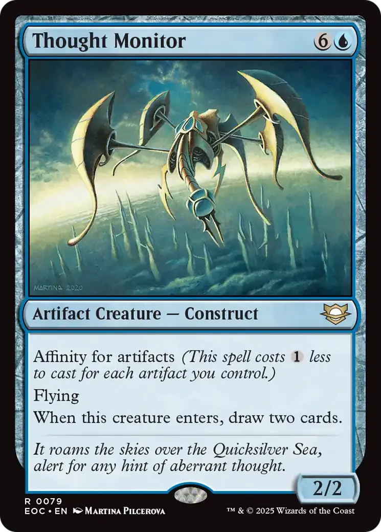 Thought Monitor — Edge of Eternities Commander — Magic: The Gathering