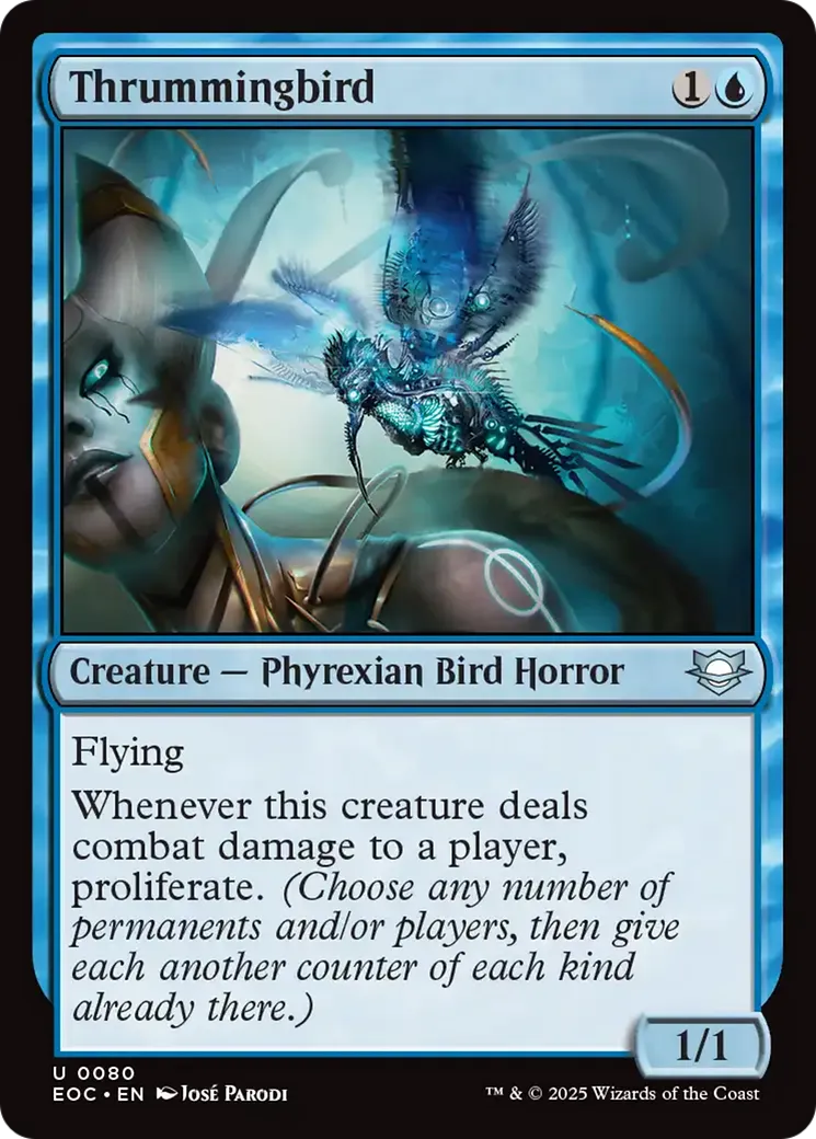 Thrummingbird — Edge of Eternities Commander — Magic: The Gathering