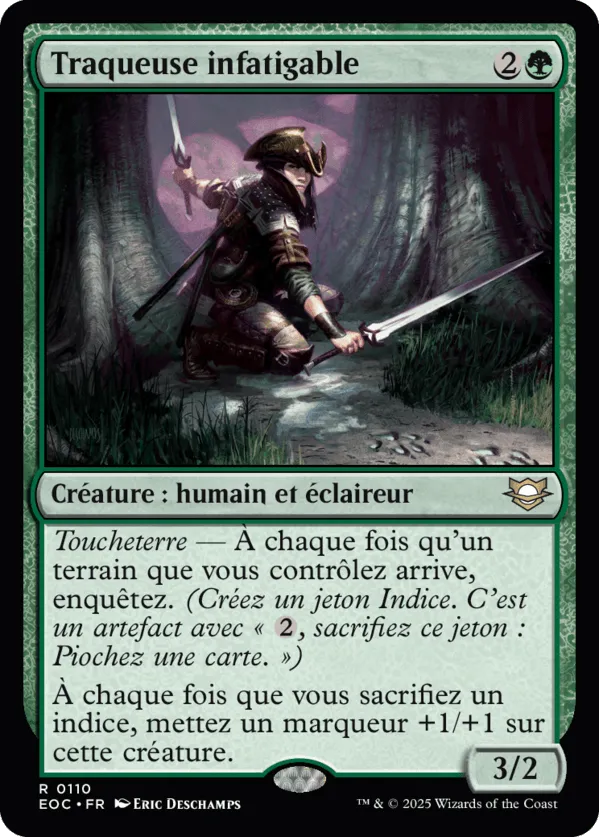Traqueuse infatigable — Edge of Eternities Commander — Magic: The Gathering