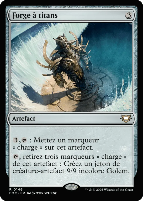 Forge à titans — Edge of Eternities Commander — Magic: The Gathering