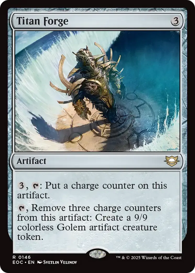 Forge à titans — Edge of Eternities Commander — Magic: The Gathering