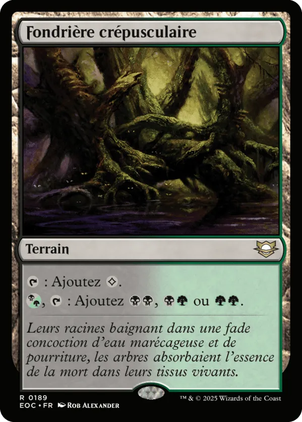 Fondrière crépusculaire — Edge of Eternities Commander — Magic: The Gathering