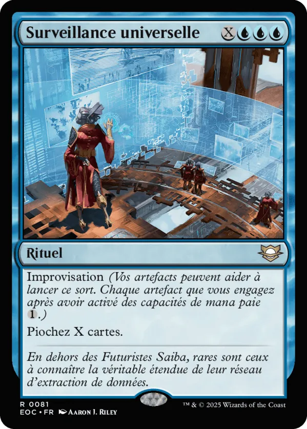 Surveillance universelle — Edge of Eternities Commander — Magic: The Gathering