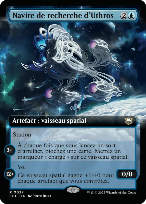 Navire de recherche d'Uthros from Edge of Eternities Commander - Magic: The Gathering