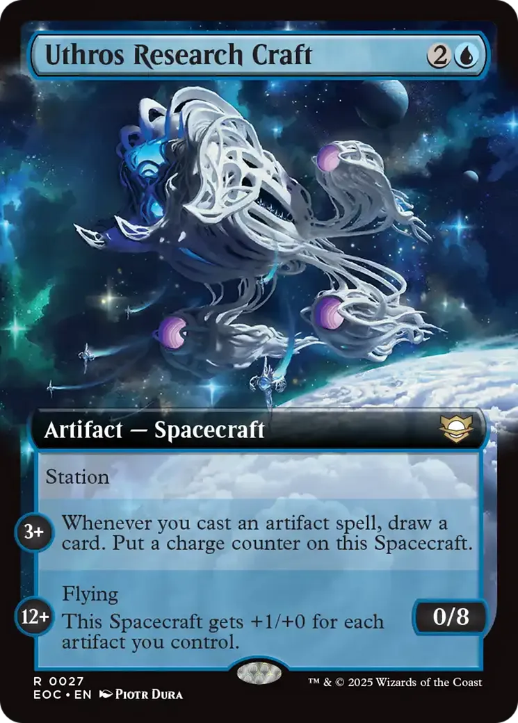 Uthros Research Craft from Edge of Eternities Commander - Magic: The Gathering