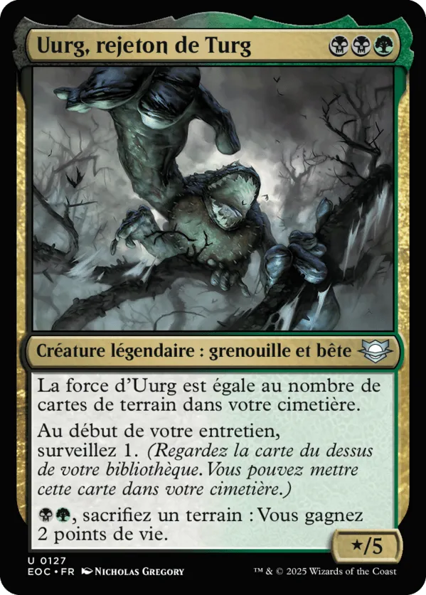 Uurg, rejeton de Turg — Edge of Eternities Commander — Magic: The Gathering