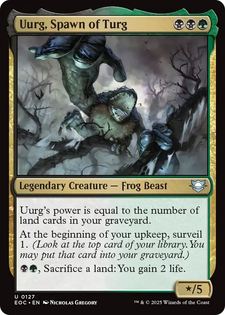 Uurg, rejeton de Turg — Edge of Eternities Commander — Magic: The Gathering