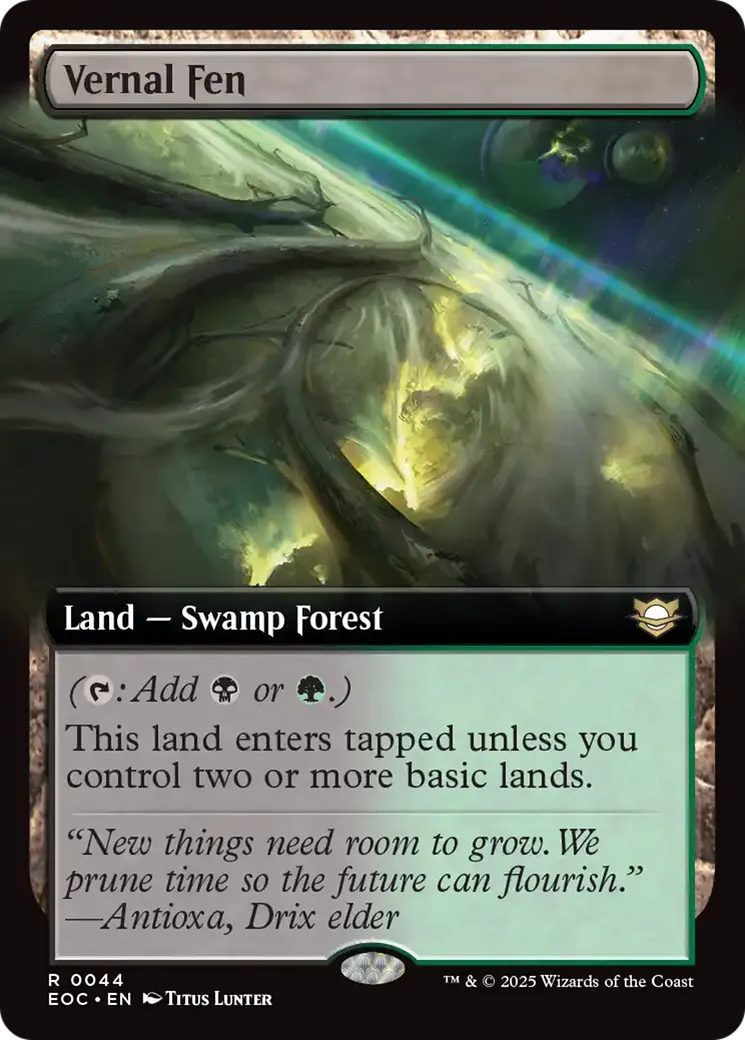 Vernal Fen — Edge of Eternities Commander — Magic: The Gathering
