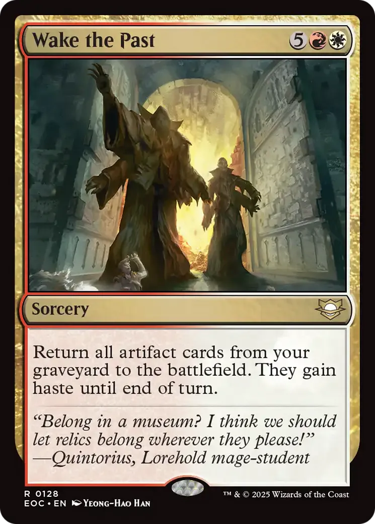 Wake the Past — Edge of Eternities Commander — Magic: The Gathering