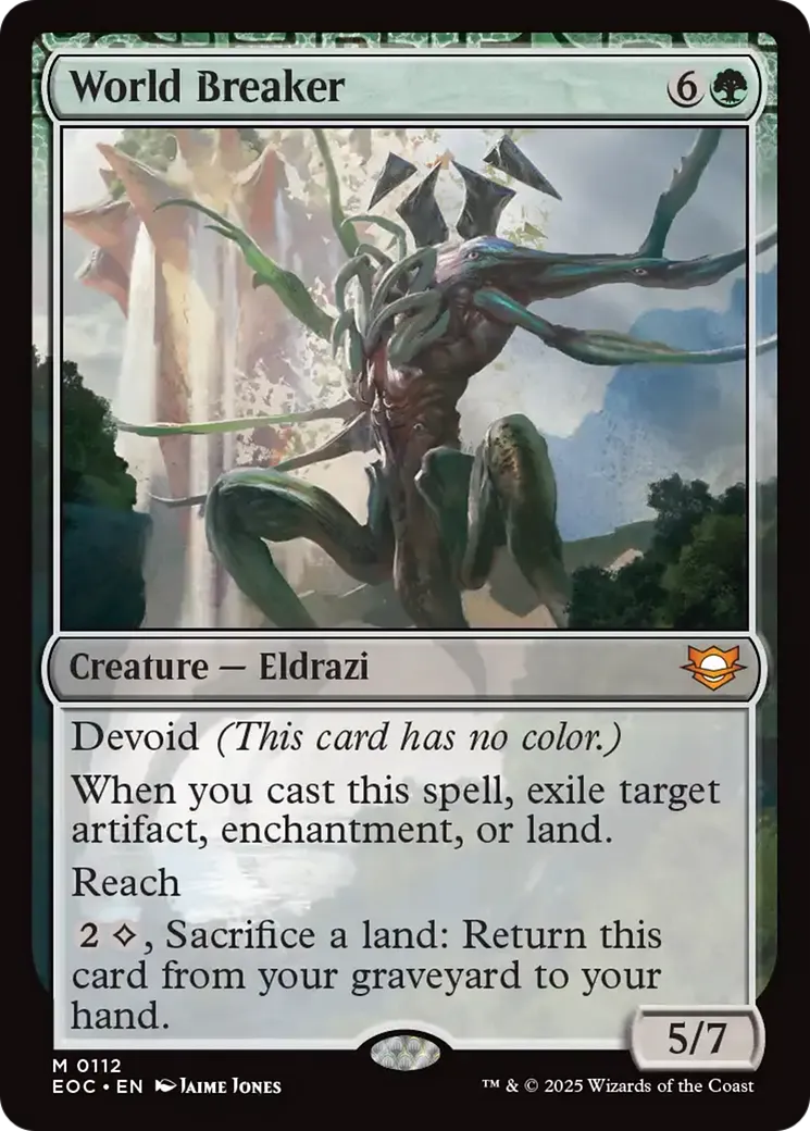 World Breaker from Edge of Eternities Commander - Magic: The Gathering
