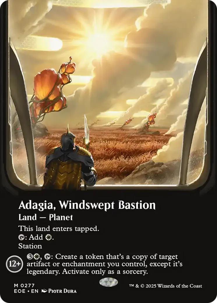 Adagia, Windswept Bastion — Edge of Eternities — Magic: The Gathering