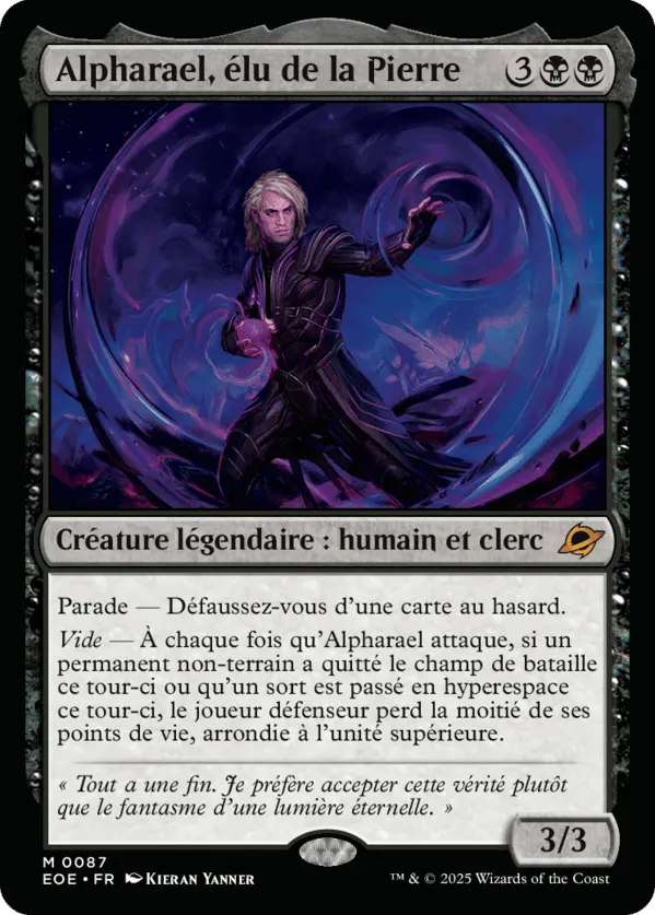 Alpharael, élu de la Pierre — Edge of Eternities — Magic: The Gathering