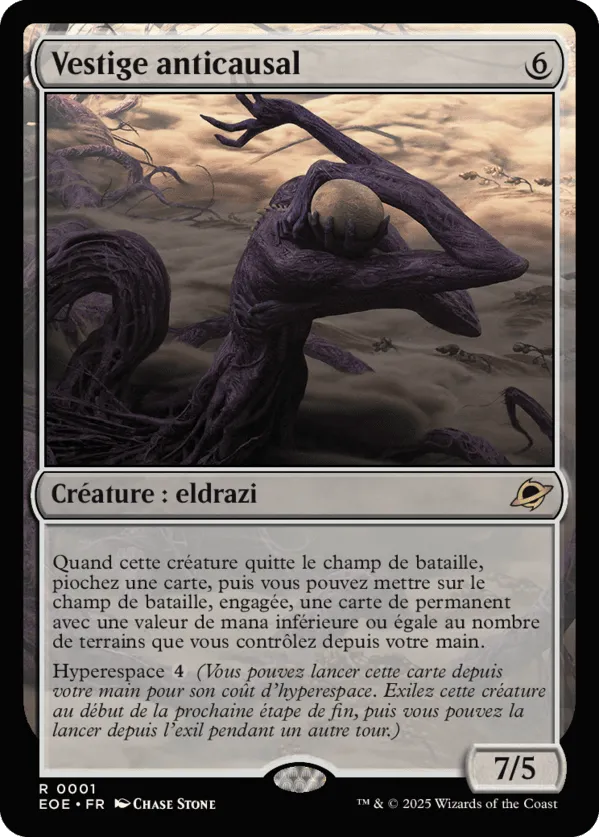 Vestige anticausal — Edge of Eternities — Magic: The Gathering