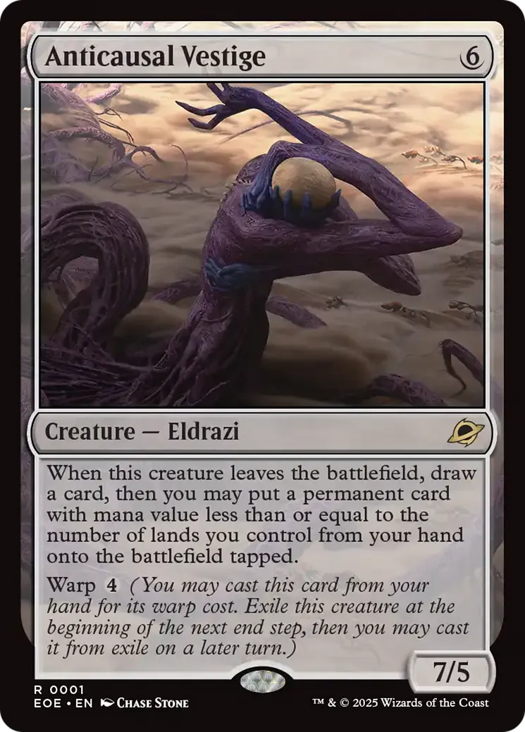 Anticausal Vestige — Edge of Eternities — Magic: The Gathering