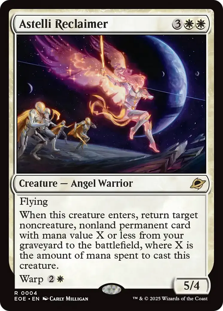 Récupératrice astelli — Edge of Eternities — Magic: The Gathering