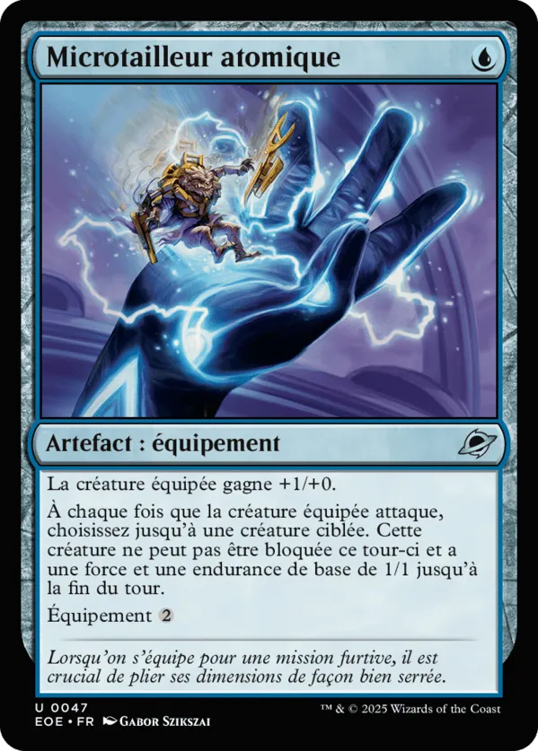 Microtailleur atomique — Edge of Eternities — Magic: The Gathering