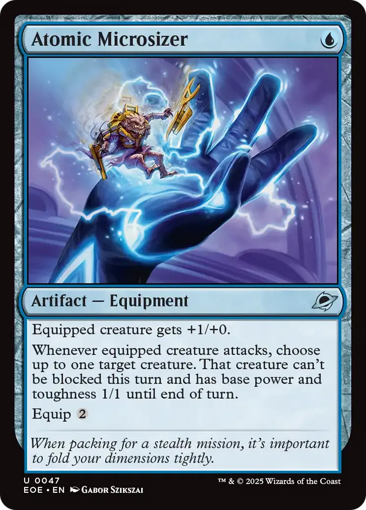 Microtailleur atomique — Edge of Eternities — Magic: The Gathering