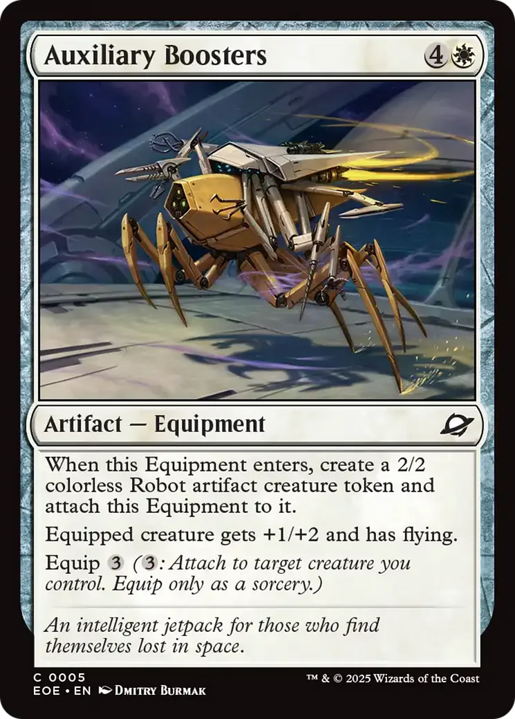 Auxiliary Boosters — Edge of Eternities — Magic: The Gathering