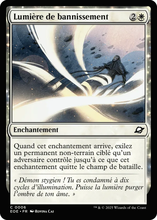Lumière de bannissement — Edge of Eternities — Magic: The Gathering